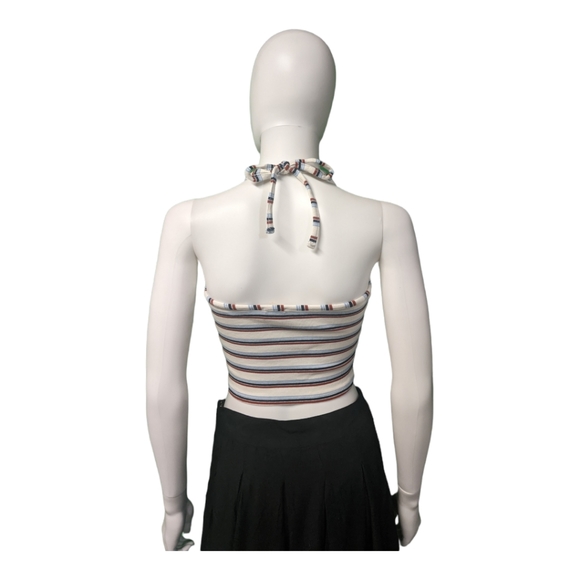 Garage Henley Halter Top Multi M - Picture 2 of 9